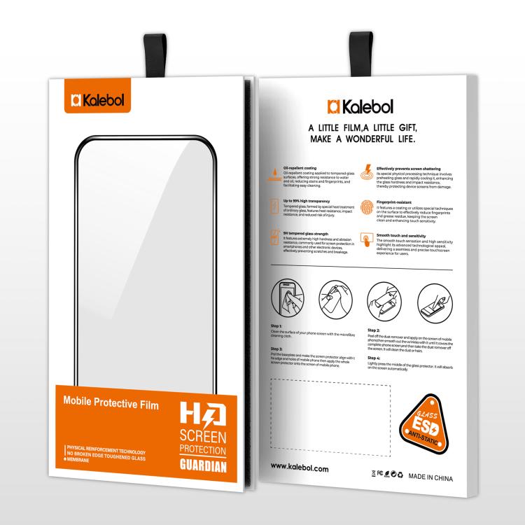 Kalebol Matte Anti-Fingerprint Screen-Printed HD Tempered Glass Film
