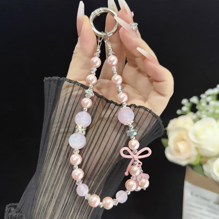 Candy Butterfly Pearl Beaded Chain