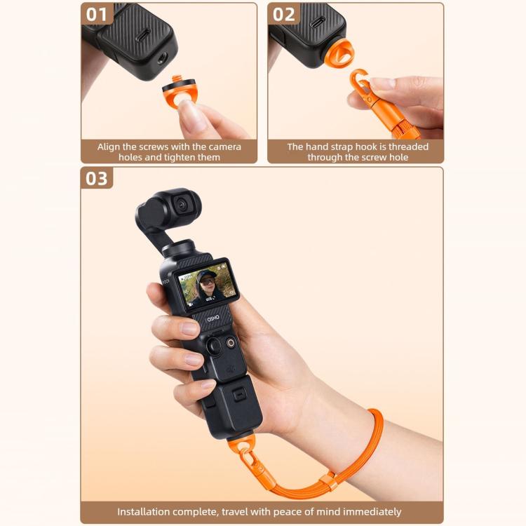 Anti-Loss Self-Locking Adjustable Camera Wrist Lanyard — view 16