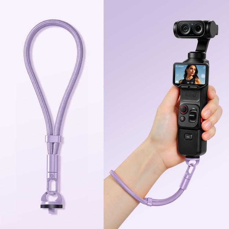 Anti-Loss Self-Locking Adjustable Camera Wrist Lanyard — Deep Space Gray