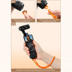Anti-Loss Self-Locking Adjustable Camera Wrist Lanyard