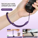 Thin-Strap Style Anti-Loss Self-Locking Adjustable Camera Wrist Lanyard — view 12