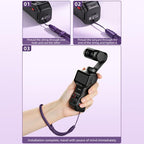 Thin-Strap Style Anti-Loss Self-Locking Adjustable Camera Wrist Lanyard — view 15