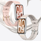 One Line Triple Loop Design Solid Color Silicone Watch Band