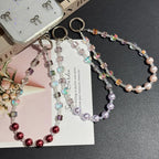 Square Gradient Pearl Minimalist Beaded Chain — view 10