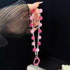 Solid Gradient Jelly Fine Crystal Beaded Chain — view 9