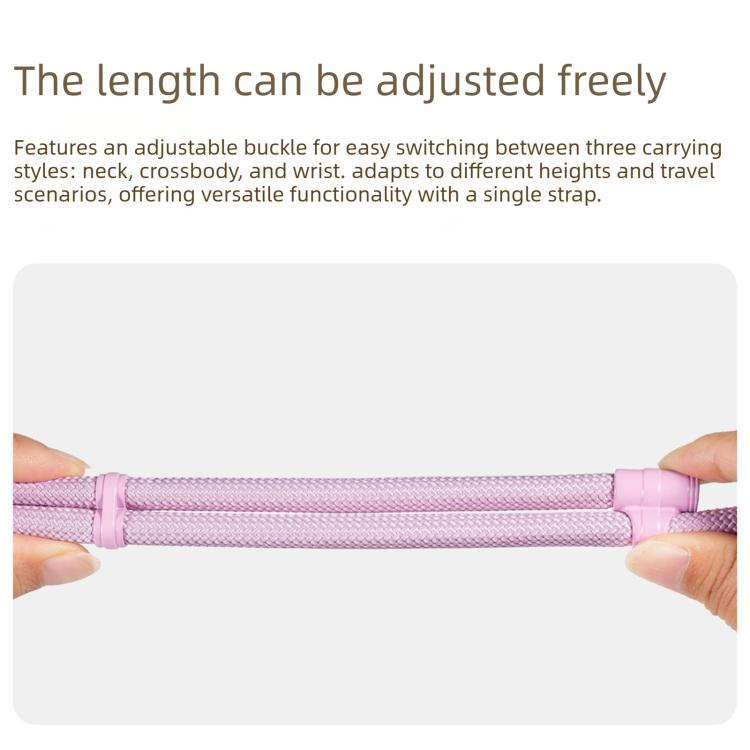 Adjustable 3-in-1 Braided Cell Phone Lanyard — view 12