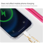 Detachable Adjustable Clip-On 2-in-1 Anti-Loss Cell Phone Lanyard — view 17