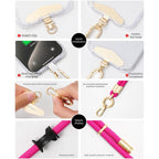 Detachable Adjustable Clip-On 2-in-1 Anti-Loss Cell Phone Lanyard — view 18