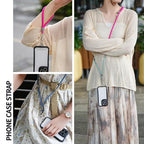 Detachable Adjustable Clip-On 2-in-1 Anti-Loss Cell Phone Lanyard — view 19