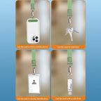 Wide-Weave Wrist Strap Shock-Resistant Cell Phone Lanyard — view 13