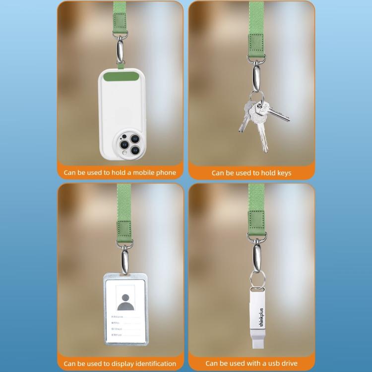Wide-Weave Wrist Strap Shock-Resistant Cell Phone Lanyard — view 13