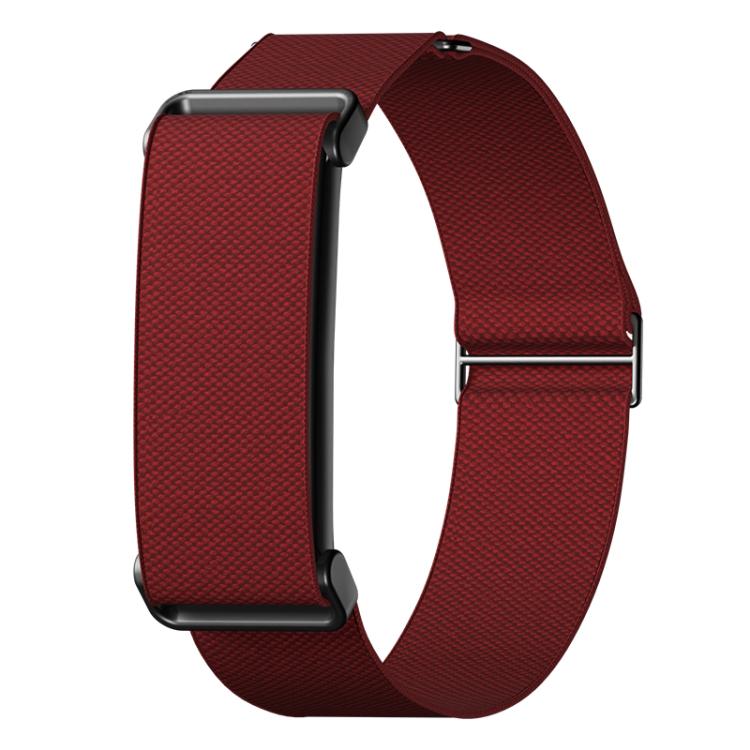 Metal Frame Eight-Shaped Buckle Nylon Elastic Watch Band