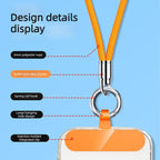 Bullet-Shaped Ring Clip Cell Phone Lanyard — view 35