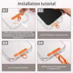 Adjustable Hexagonal Anti-Loss Cell Phone Lanyard With Silicone Loop