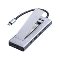 2529 Ethernet HD 4K 60Hz PD 100W 9 in 1 USB 3.2 Hub M.2 NVMe SSD Enclosure Docking Station