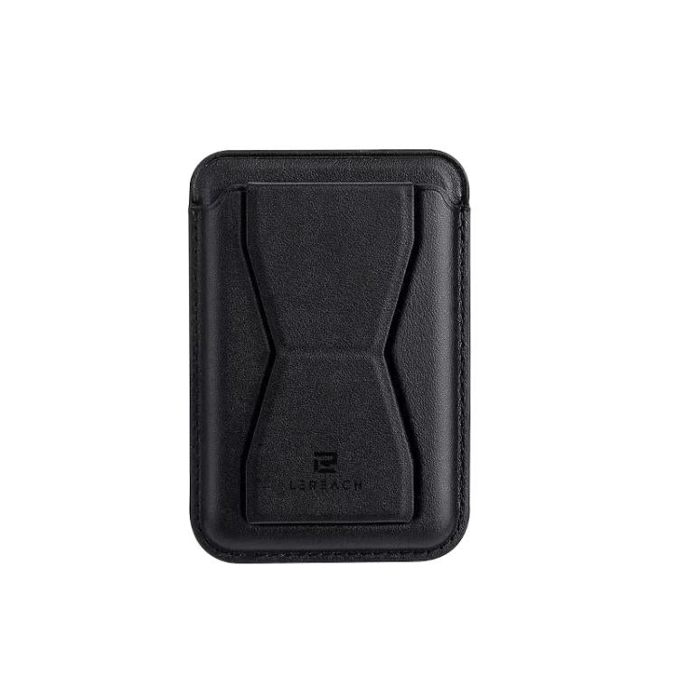 LeReach Vaya Series Aero Edition Leather Magnetic Mobile Phone Card Bag Holder