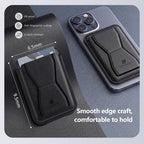LeReach Vaya Series Aero Edition Leather Magnetic Mobile Phone Card Bag Holder