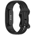 Vertical Stripe Butterfly Colorful Buckle Solid Color TPU Watch Band