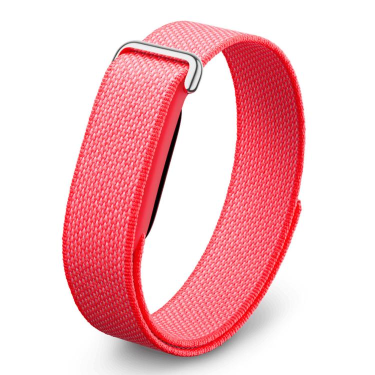 Metal Connector Nylon Loop Hook and Loop Fastener Watch Band