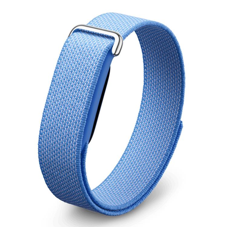 Metal Connector Nylon Loop Hook and Loop Fastener Watch Band