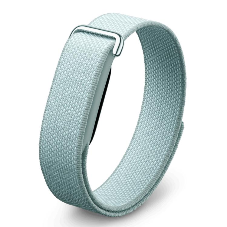 Metal Connector Nylon Loop Hook and Loop Fastener Watch Band
