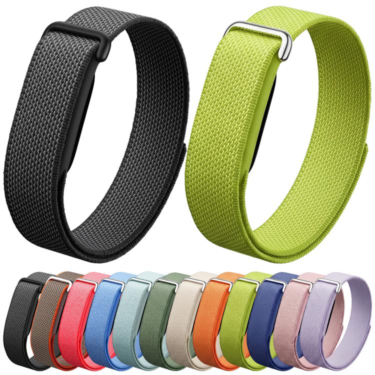 Metal Connector Nylon Loop Hook and Loop Fastener Watch Band