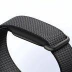 Metal Connector Nylon Loop Hook and Loop Fastener Watch Band