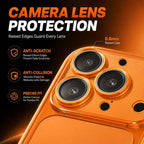 MOFI Minimal Series Frosted Semi-Transparen TPU Phone Case with Lens Film