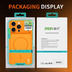 MOFI Minimal Series Frosted Semi-Transparen TPU Phone Case with Lens Film