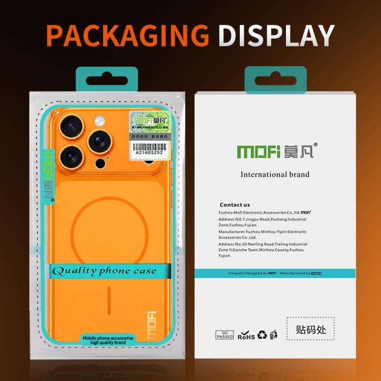 MOFI Minimal Series Frosted Semi-Transparen TPU Phone Case with Lens Film