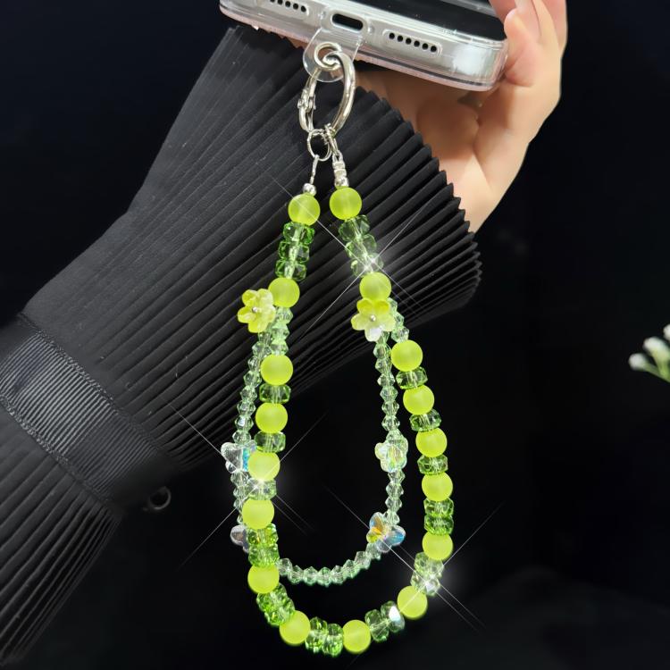 Fog Bead Flower Double-Layer Crystal Chain