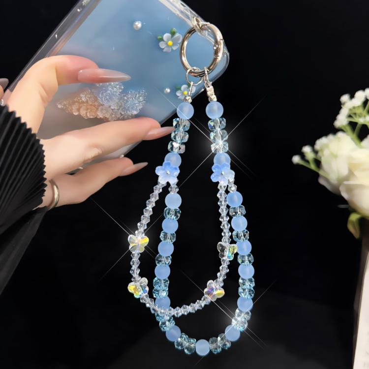 Fog Bead Flower Double-Layer Crystal Chain