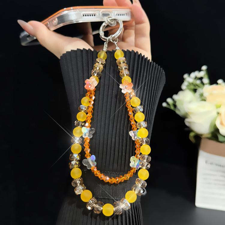 Fog Bead Flower Double-Layer Crystal Chain