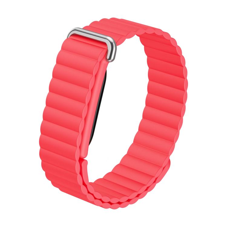 Classic Wave Texture Magnetic Silicone Watch Band