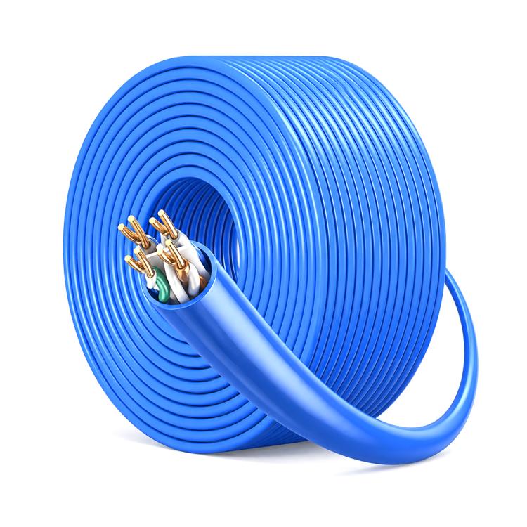 UGREEN NW109 11257 Pure Copper 1000Mbps Gigabit Network Cable Cat6 Ethernet Cable, Length: 100m