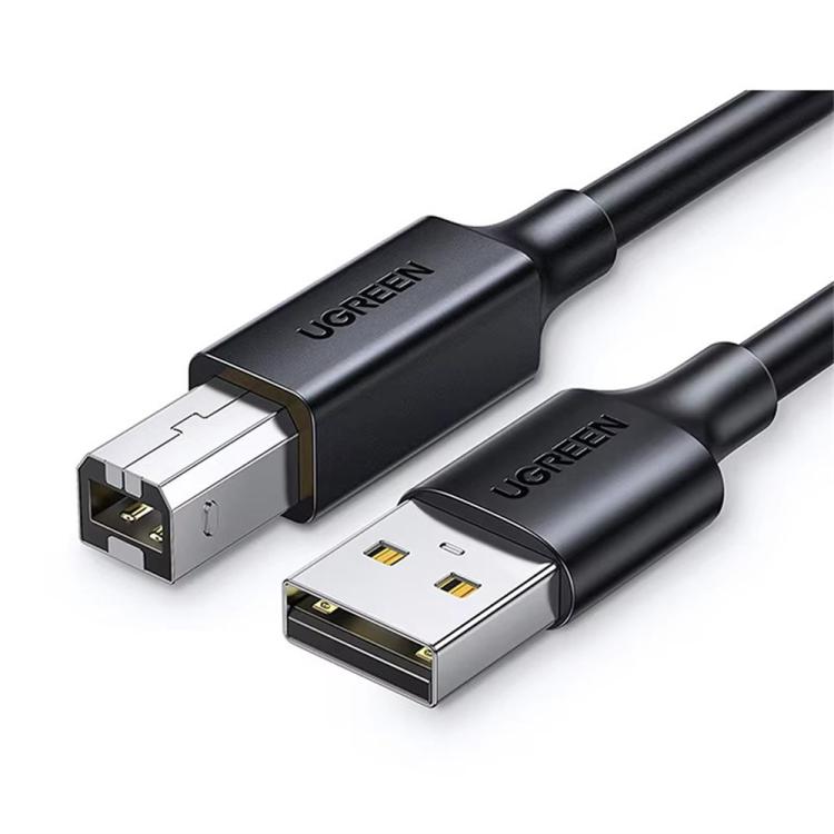 UGREEN US104 10328 USB Type-A to Type-B Square Interface Printer Connection Cable, Length: 3M