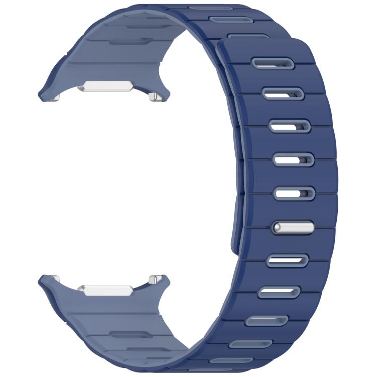 Two Color Magnetic Silicone Watch Band