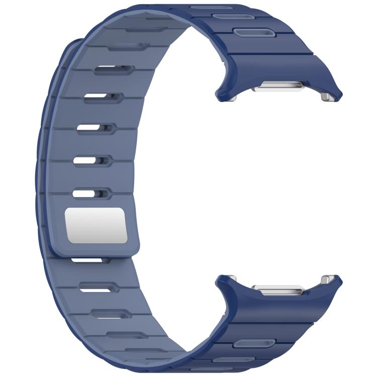 Two Color Magnetic Silicone Watch Band