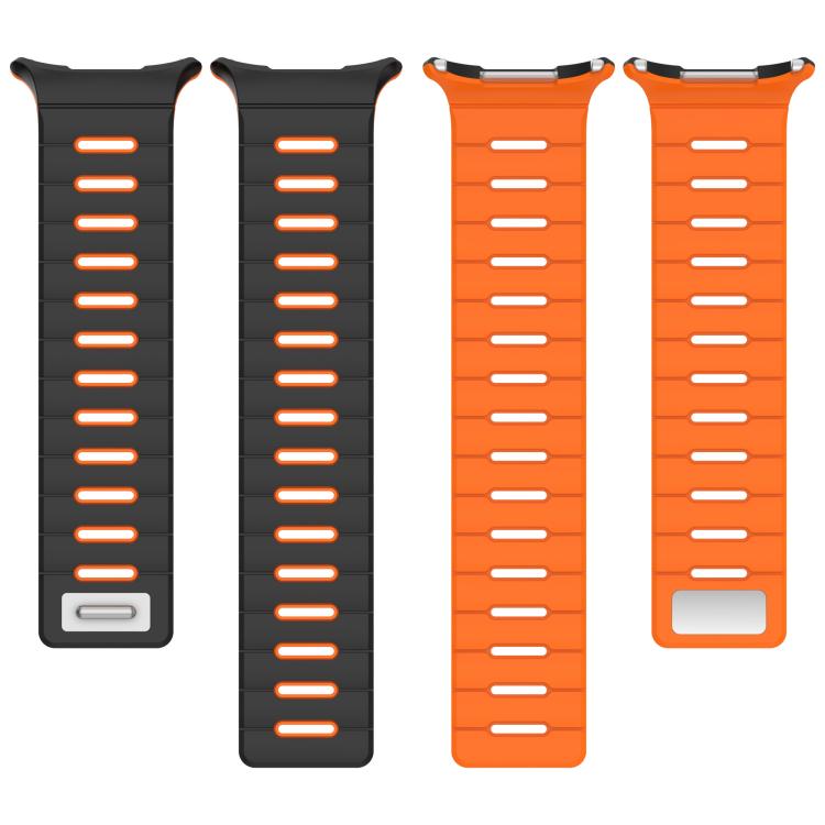 Two Color Magnetic Silicone Watch Band