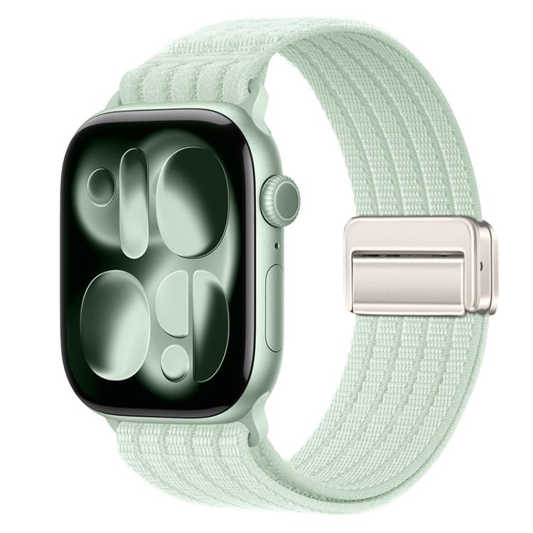 Magnetic Clasp Five-Link Breathable Nylon Watch Band — view 21