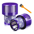 JUNSUNMAY Vacuum Filter Replacement with Clean Brush for Dyson V10