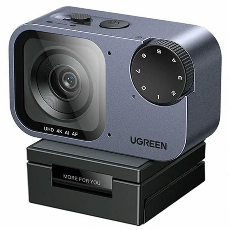 UGREEN CM930 75726 Dual Noise-Cancelling Mic 4K AI Auto Tracking Webcam 8MP Auto Focus