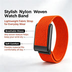 Woven Nylon Watch Band