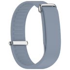 Metal Buckle Wave Texture Silicone Watch Band