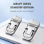 1 Pair LeReach Mini Folding Laptop Metal Stand Height Adjustable Cooling Bracket