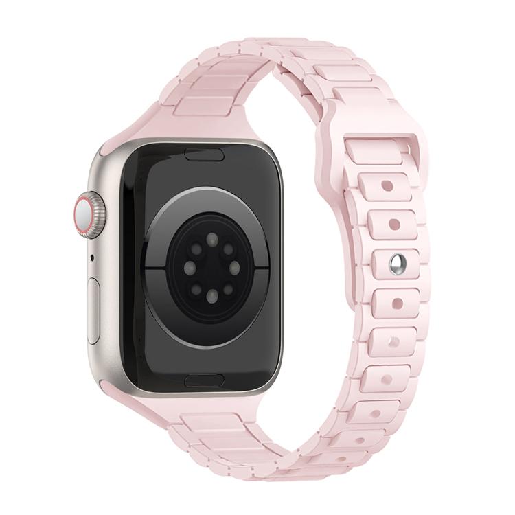 Slim Three Beads Reverse Buckle Silicone Watch Band — view 23