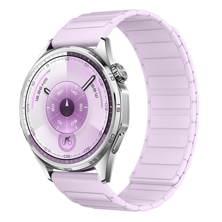 Press Button Quick Release Connector I-Shaped Magnetic Silicone Watch Band