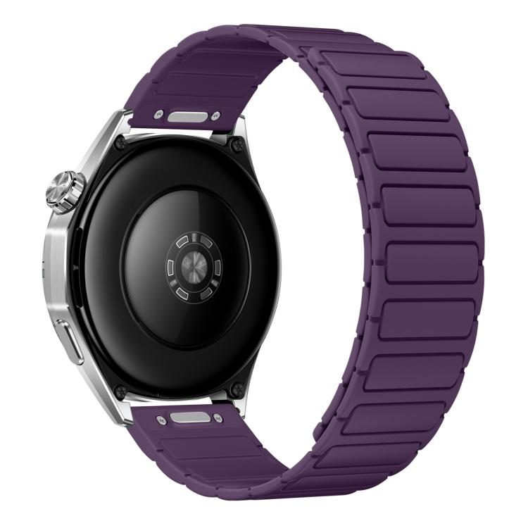Press Button Quick Release Connector I-Shaped Magnetic Silicone Watch Band