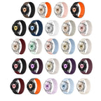 Press Button Quick Release Connector I-Shaped Magnetic Silicone Watch Band